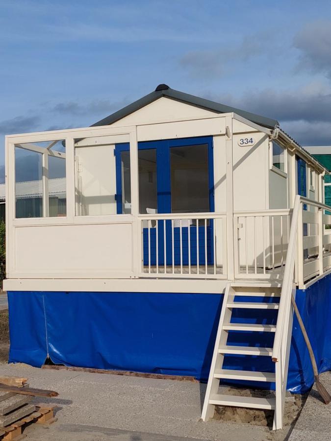 Vila Voormalig Strandhuisje In Boomgaard In Hengstdijk Exteriér fotografie